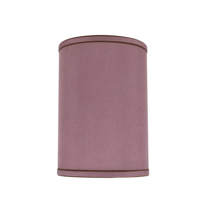 11'' H Faux Linen Fabric Drum Lamp Shade