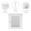 Nantwich Removable Medicine Cabinet with Mirrored Door in White