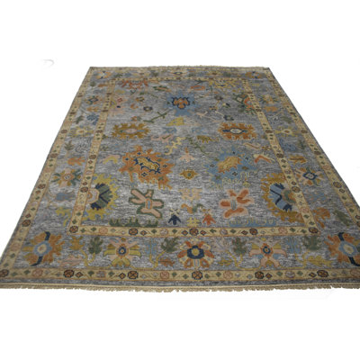 Tapis oriental Oushak Chobi Mute