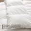 Édredon en duvet de plumes de luxe toutes saisons - mélange de coton doux égyptien, insert de couette chaud-1185214715