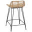 Counter Stool with Metal Frame-418486685
