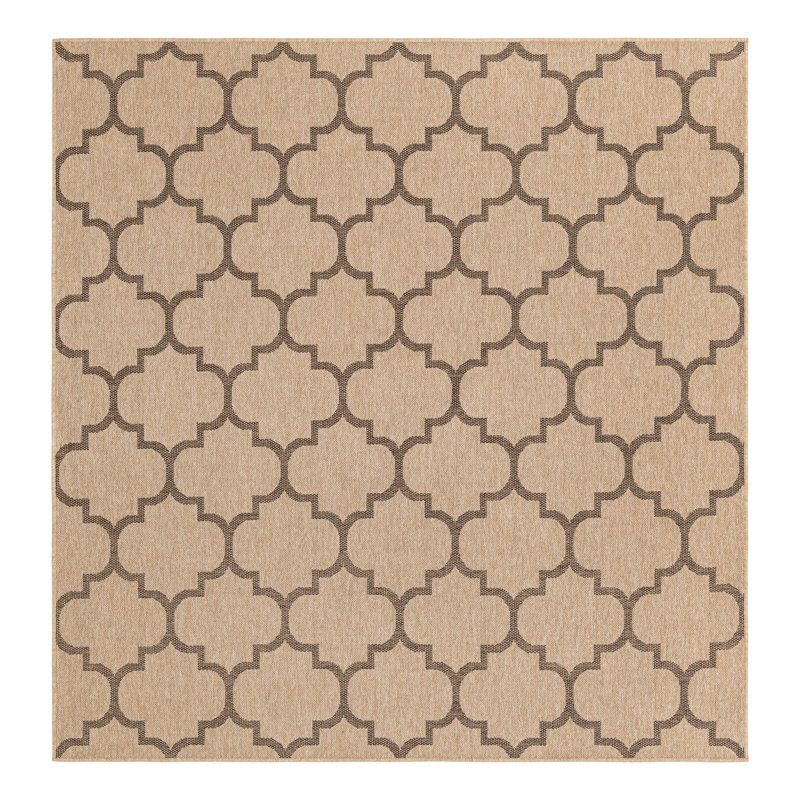 Selda   Geometric Indoor Rug, Square 8'