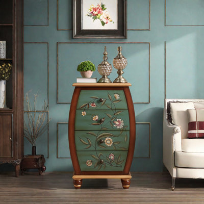 American Country Style Accent Chest