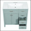 Meuble-lavabo simple avec plateau 35,98 po Savitt-1082462851