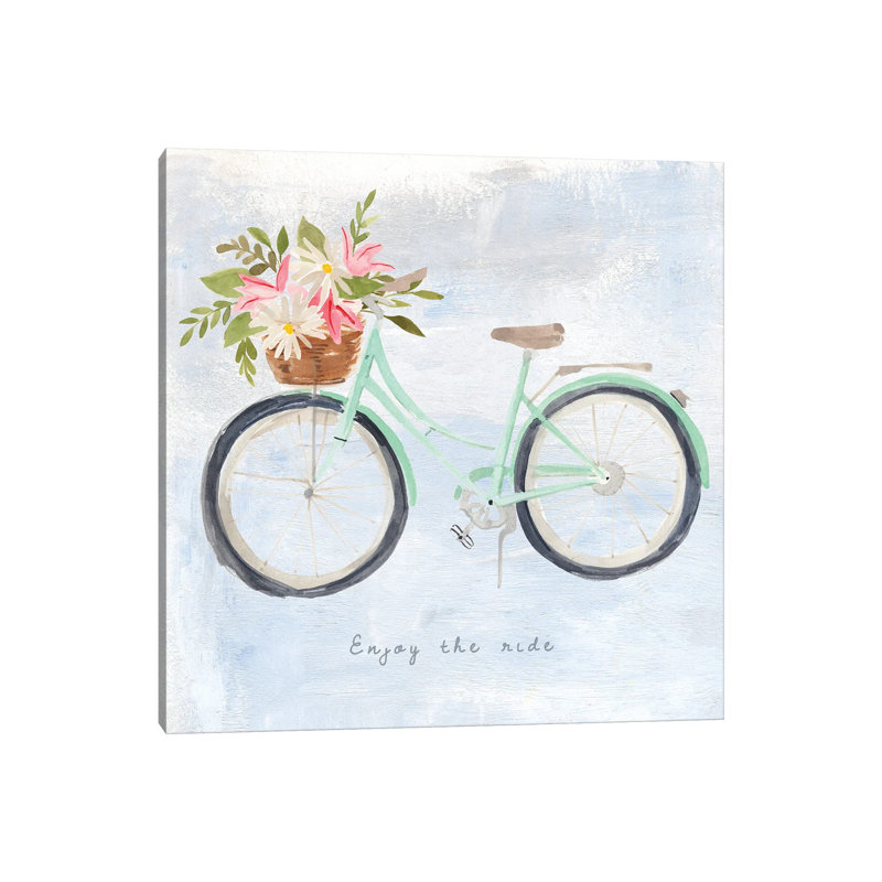Enjoy The Ride I by Annie Warren - Wrapped Canvas Print, 45.72 cm H x 45.72 cm W x 1.91 cm D