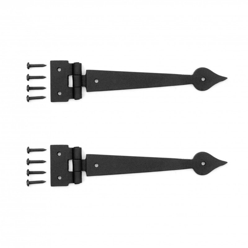 1.75" H x 7.38" W Strap Pair Door Hinges