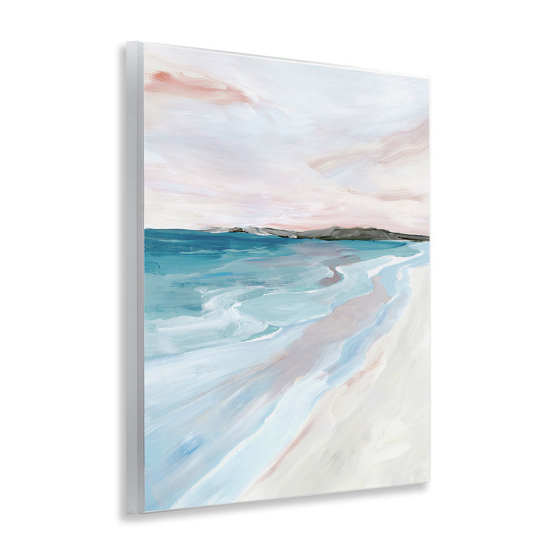 Plaque murale Faded Coastal Serenity, design par Ian C.