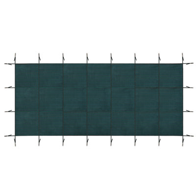 Swimming Pool Safety Cover, Triple Stitched High Strength Mesh PP Abrasion Resistant  Installation Hardware Included