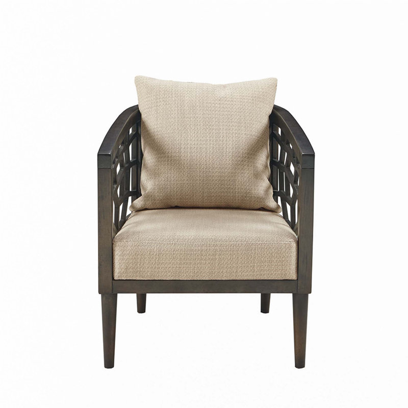 Chaise d'appoint, Tanné, Marron foncé