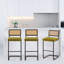 Tabouret rembourré en velours Krickelin-1200008075-1200008073-1200008079