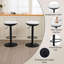 Parshall Swivel Upholstered Adjustable Height Bar Stool-2037847571-2037847583