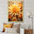 Impression dorée sur toile encadrée sélectionné
