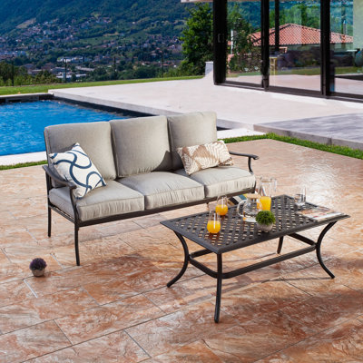 Sasaki 2 Piece Sofa Seating Group with Cushions by Charlton Home