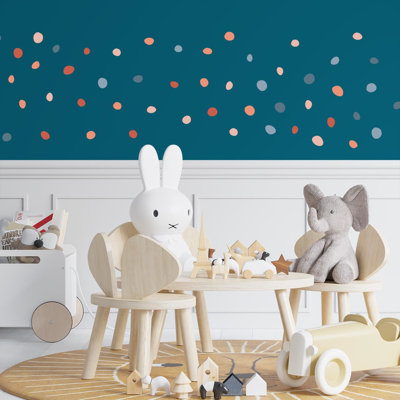 Abstract Non-Wall Damaging Wall Decal
