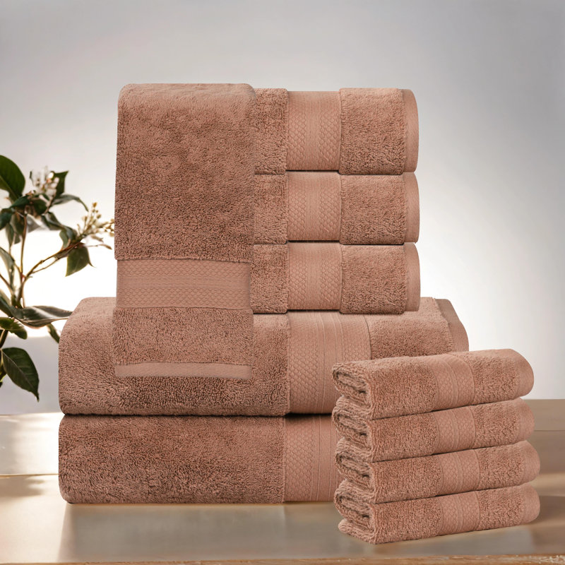Ensemble de serviettes 10 pièces Aria, Taupe