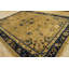 Tapis en laine noué à la main ivoire beige crème blanc antique rectangle des années 1920