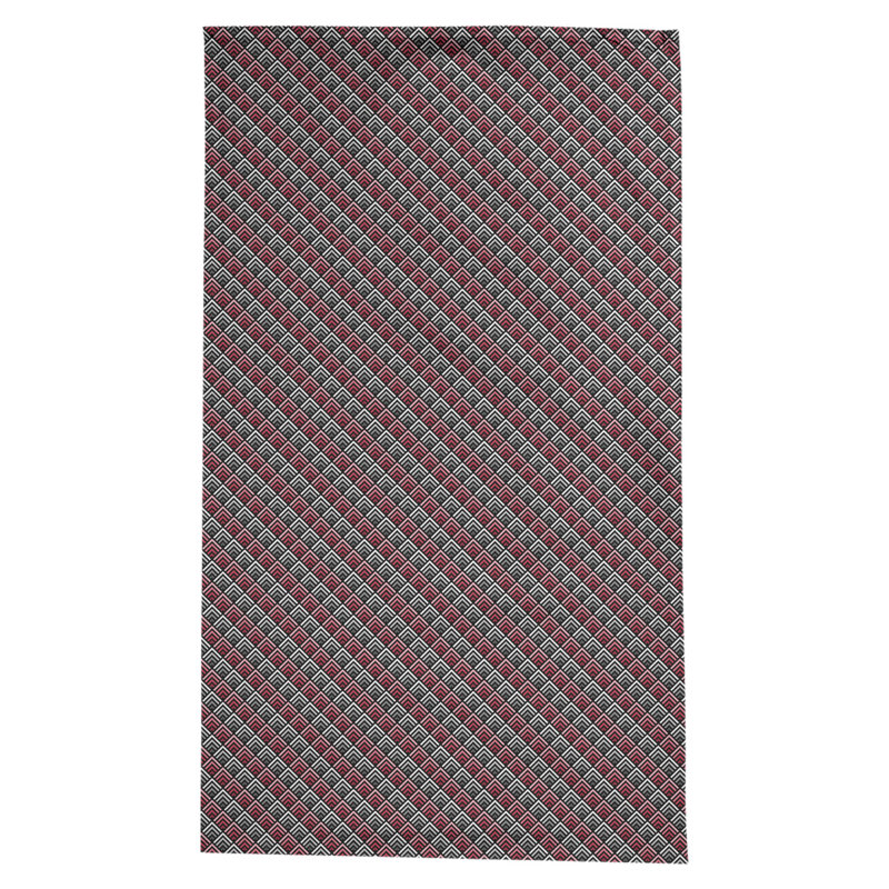 Nappe géométrique Avicia, Rouge / Mauve