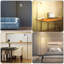 Grande lampe sur pied à arche / arche industrielle avec abat-jour en verre et 2 ampoules incluses Rogan-80794329
