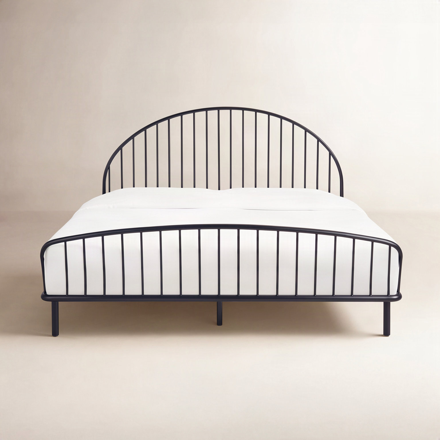 Metal Spindle Bed, King