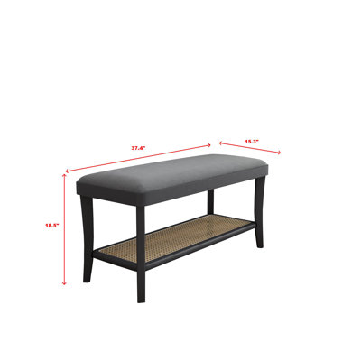 Birch Wood Bench