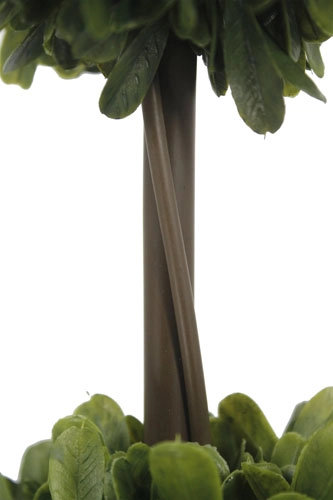 24" Artificial Boxwood Plant in Topiary Pot