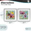 «Lyrical Garden Canaries», ensemble de 2 impressions encadrées sous verre, design par Lanie Loreth-256101865-256101871