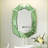 Mulat Glass Oval Mirror-617496192