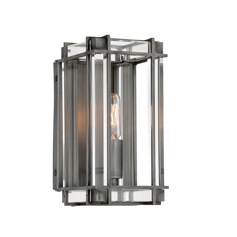 Akyra Steel Flush Mounted Sconce