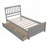 Platform Bed with Two Drawers-1087406365