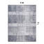Tapis intérieur / extérieur gris / ivoire Edens-1710574631