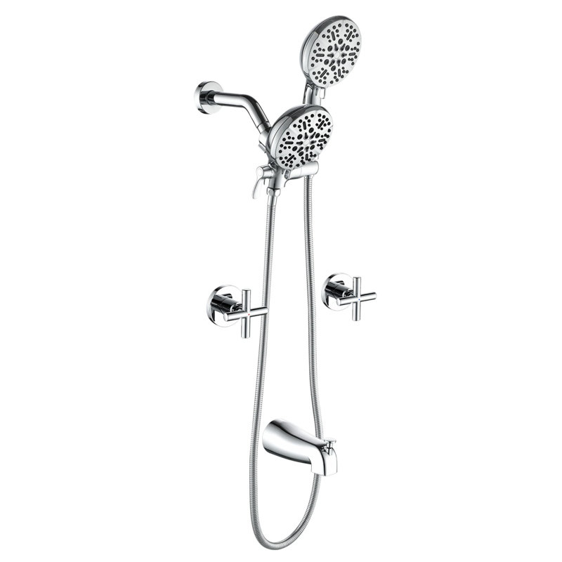 Volume Control Accent with Rough in-Valve, Polished Chrome