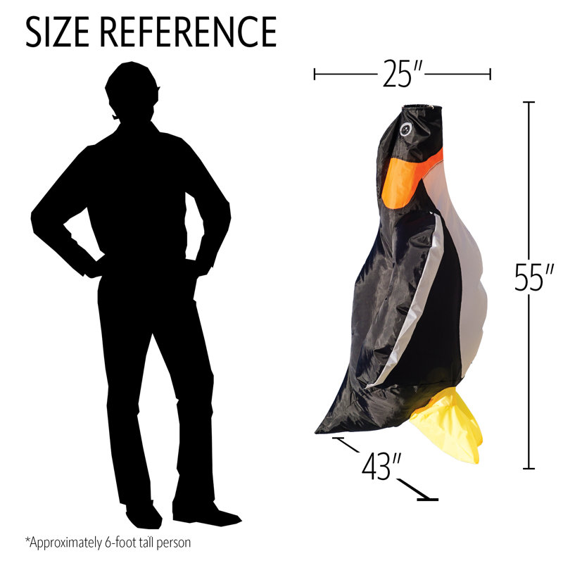 Penguin Big Breeze Windsock