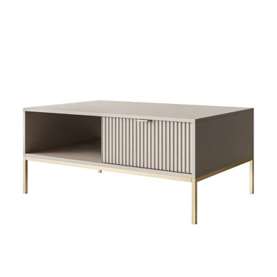 Four Leg Coffee Table with Storage