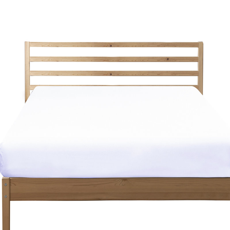 Microfiber Fitted Sheet, California King, White