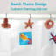 Crochet en plastique pour rideau de douche