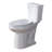 Bllo 19" H Two-Piece Toilet 1.28 GPF Single Flush Elongated with Soft-Close Seat (ADA Compliant)-111494094