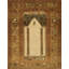 Mid 18th Century Antique Turkish Ghiordes Classic Mehrab Muslim Prayer Design Rug