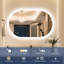Illuminez votre salle de bain avec notre miroir ovale à DEL intelligent