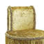 Tabouret de coiffeuse en velours Jeramee