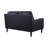 Balaal 56'' Leather Loveseat