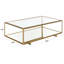 Florabella Glass Coffee Table