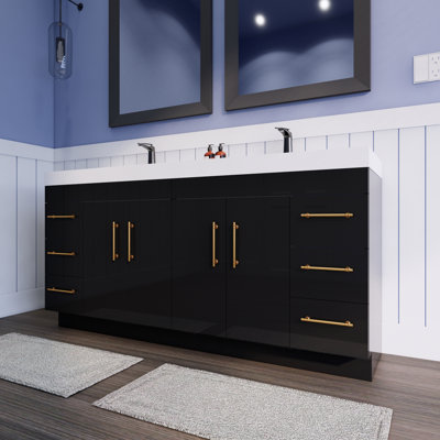 Spring Double Bathroom Vanity Set