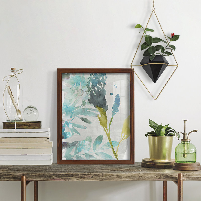 «Flower Layers I», impression sur papier, L 12 po x H 15 po x P 1 po, Châtaigne