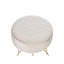 Adrianno 35cm Wide Round Footstool Ottoman-1058287784
