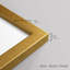 «Aqua Tropical Leaves I», reproduction encadrée - bois massif-387751998-387751990