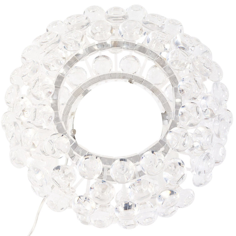 Lampe de table Charlestown transparente