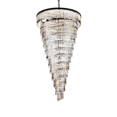 Dahlonega 58 - Light Dimmable Tiered Chandelier