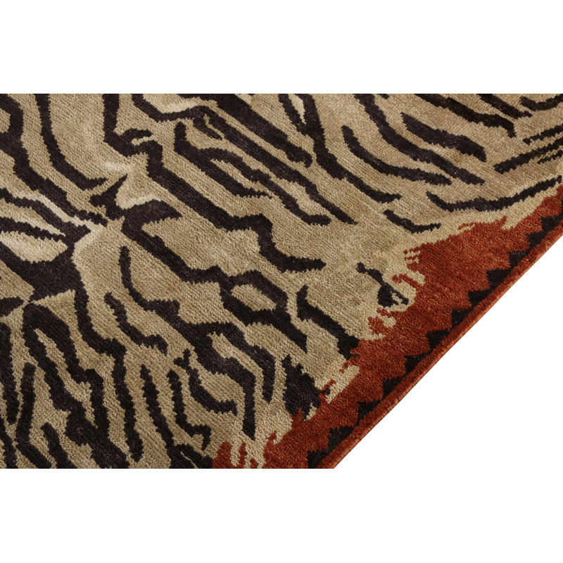 Burano Animal Print Area Rug, Rectangle 9' x 12'