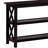 Deep Merlot Sofa Table With 2-Shelf-1833929447