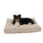 Lit orthopédique en mousse pour animal de compagnie avec housse lavable amovible-40420165-40420166